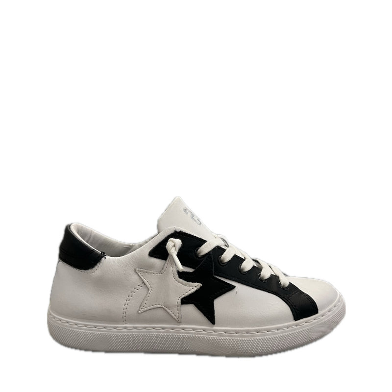 2STAR SNEAKERS 1512 BIANCO- NERO