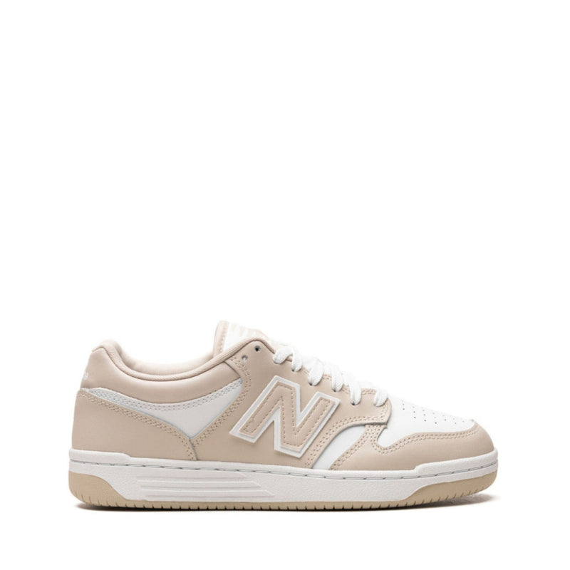 NEW BALANCE SNEAKERS BB480LBB BEIGE-BIANCO