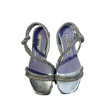 ALBANO SANDALO 3249 METAL ARGENTO STRASS CRISTAL