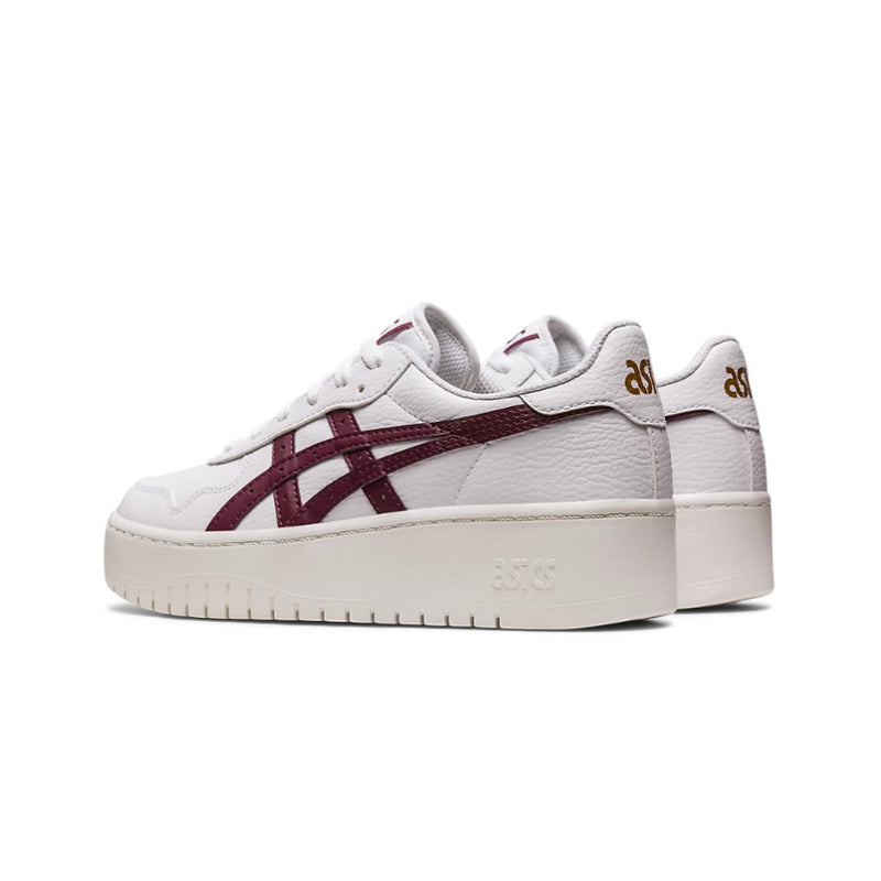ASICS SNEAKERS JAPAN S PF 1202A024-107  BIANCO-ROSSO BORDEAUX