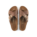 BIRKENSTOCK SANDALO SIENA BIG BUCKLE 1020165 COGNAC