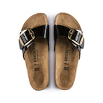 BIRKENSTOCK SANDALO MADRID 1019813 BIG BUCKLE NERO