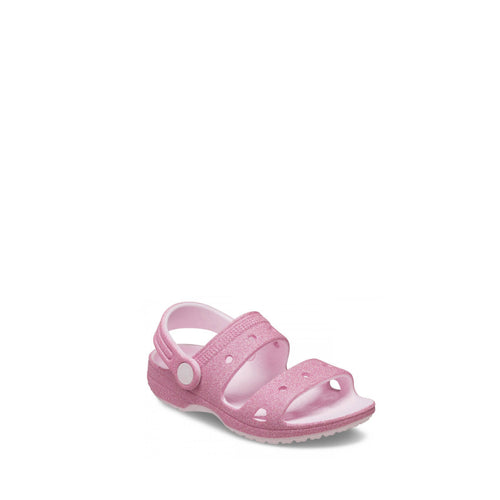 CROCS SANDALO CLASSIC CROCS GLITTER SANDAL T 207983-6ZW ROSA