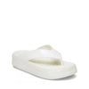CROCS CIABATTA GETAWAY PLATFORM PATENT FLIP W 211478-0WV CHALK BIANCO