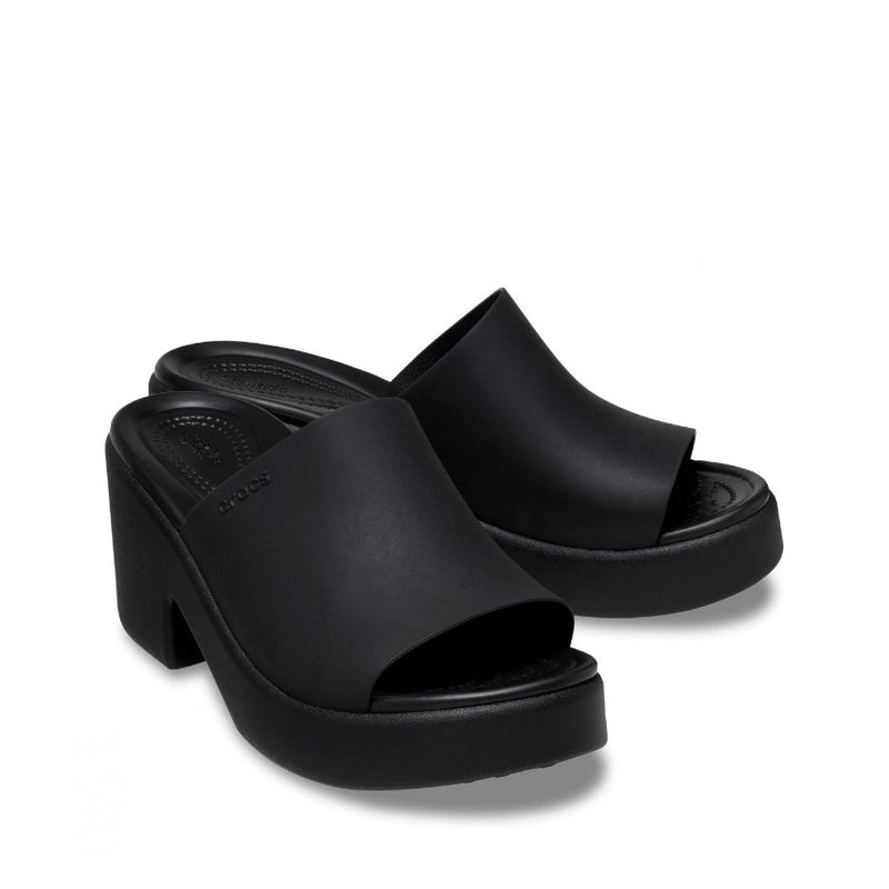 CROCS CIABATTA BROOKLYN SLIDE HEEL W 209408 NERO