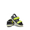 CROCS SANDALO CROCBAND CRUISER SANDAL K 209423-1NJ GRIGIO SCURO-VERDE ACIDO