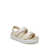 CROCS SANDALO CROCBAND CRUISER SANDAL K 209423-0LK SANDSTONE BEIGE-ROSA
