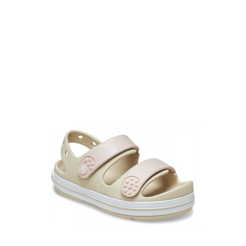 CROCS SANDALO CROCBAND CRUISER SANDAL K 209423-0LK SANDSTONE BEIGE-ROSA
