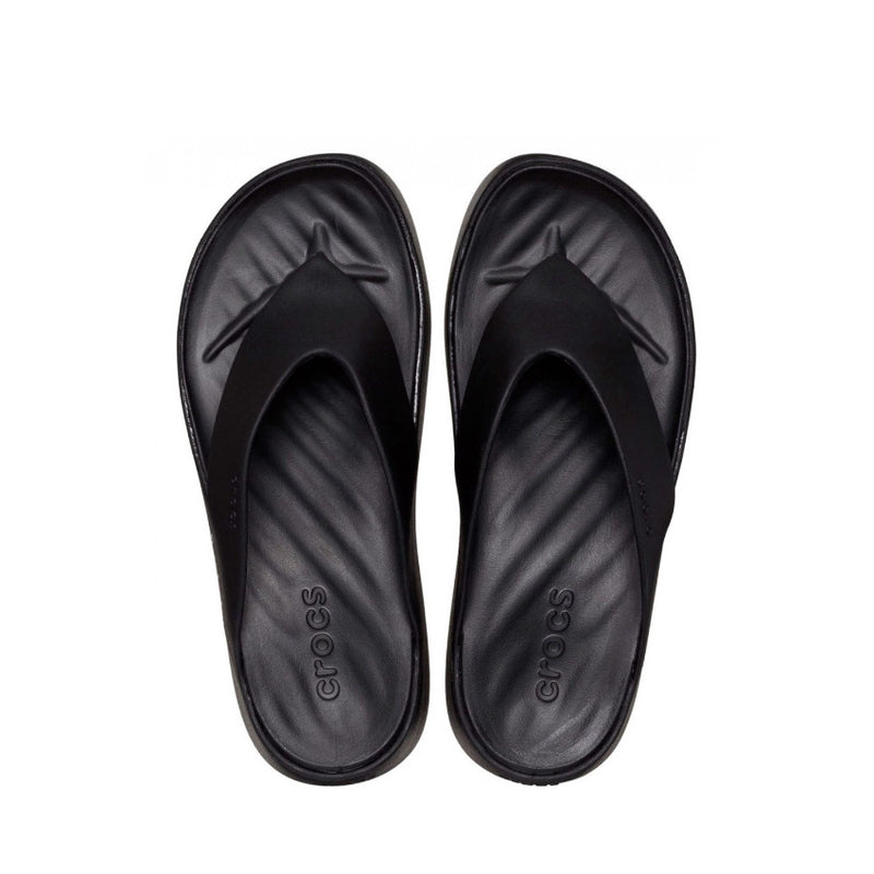 CROCS CIABATTA GETAWAY PLATFORM FLIP W 209410-001 NERO