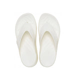 CROCS CIABATTA GETAWAY PLATFORM PATENT FLIP W 211478-0WV CHALK BIANCO