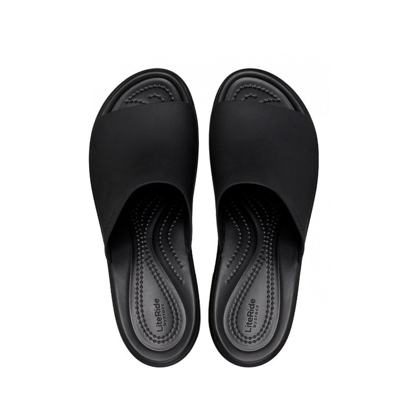 CROCS CIABATTA BROOKLYN SLIDE HEEL W 209408 NERO