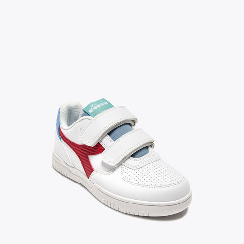 DIADORA SNEAKERS 101.181614 RAPTOR LOW STRIPE PS BIANCO-ROSSO-BLU