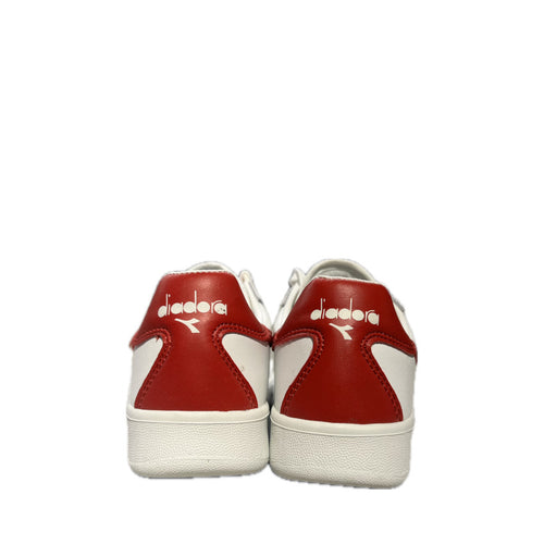 DIADORA SNEAKERS B. ELITE BIANCO-ROSSO