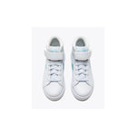 DIADORA SNEAKERS GAME P HIGH BALLET PS 101.182612 BIANCO-AZZURRO LUMINOSO