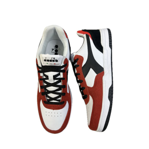 DIADORA SNEAKERS RAPTOR LOW SL BIANCO-ROSSO-NERO