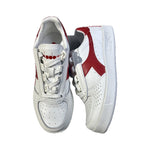 DIADORA SNEAKERS B. ELITE BIANCO-ROSSO