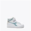 DIADORA SNEAKERS GAME P HIGH BALLET PS 101.182612 BIANCO-AZZURRO LUMINOSO
