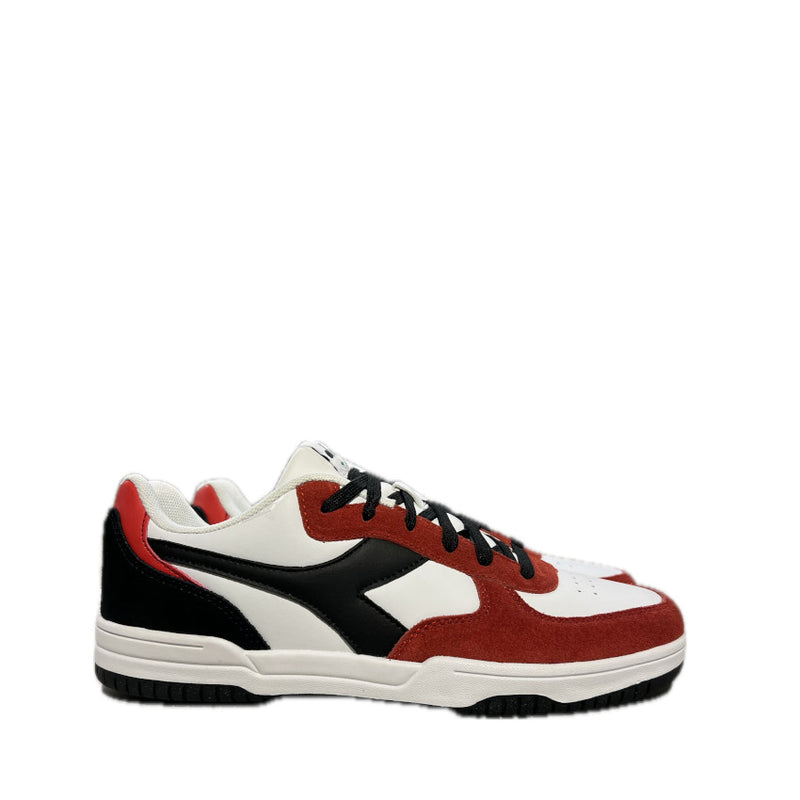 DIADORA SNEAKERS RAPTOR LOW SL BIANCO-ROSSO-NERO