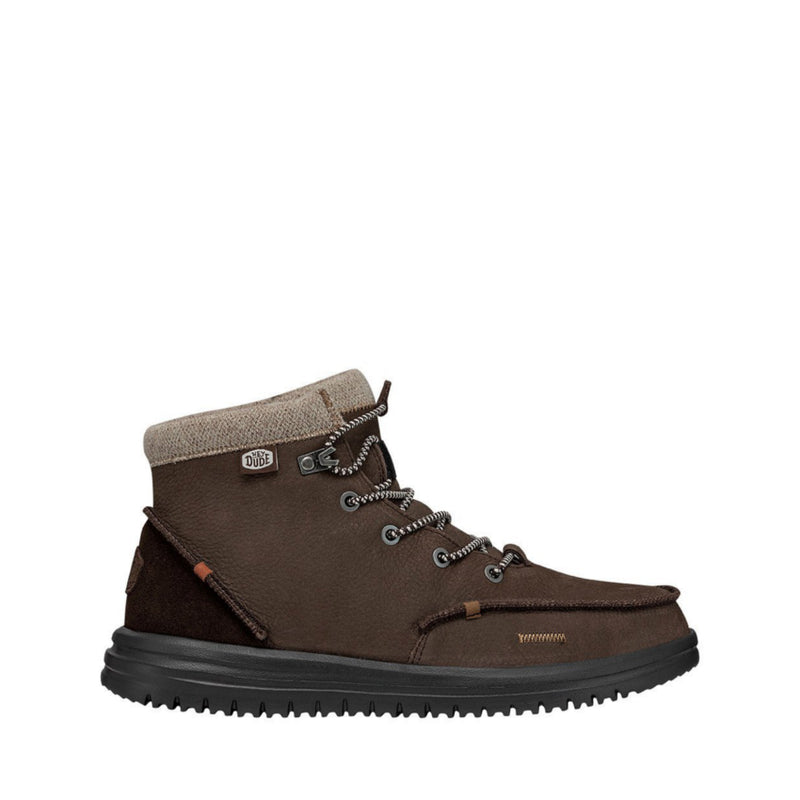 DUDE SCARPONCINO 40189 BRADLEY BOOT LEATHER BROWN