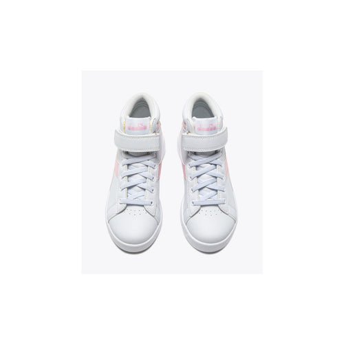 DIADORA SNEAKERS GAME P HIGH BALLET PS 101.182612 BIANCO-ROSA LADY