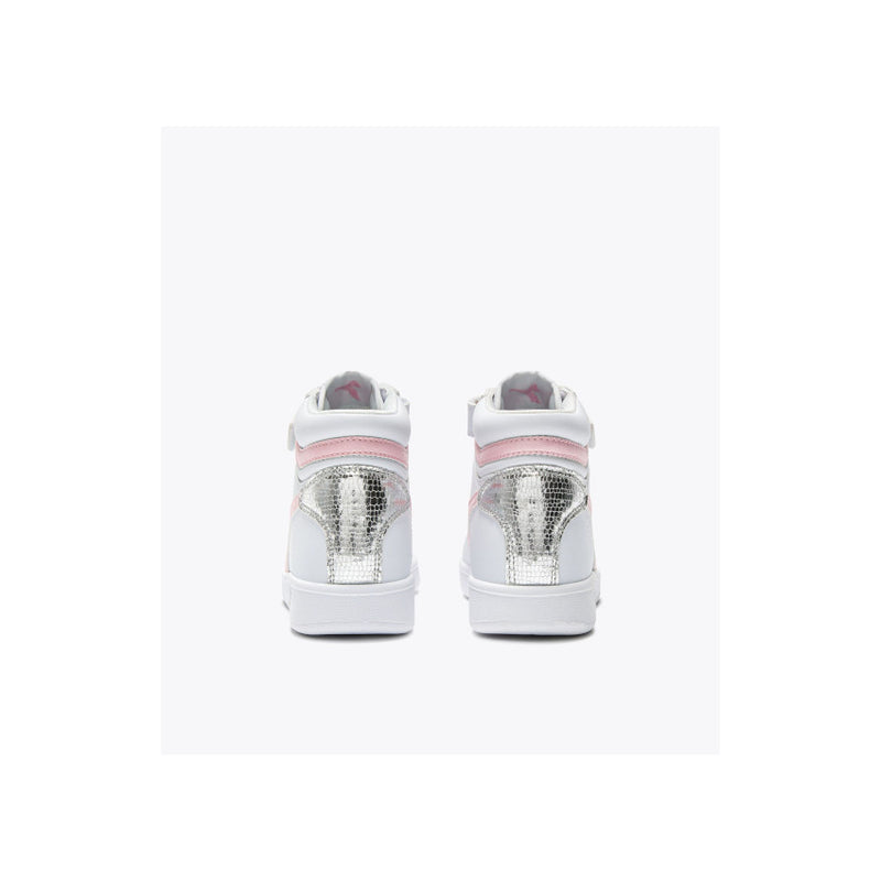 DIADORA SNEAKERS GAME P HIGH BALLET PS 101.182612 BIANCO-ROSA LADY