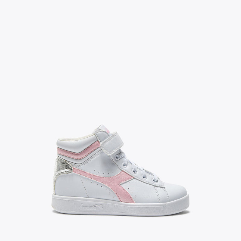 DIADORA SNEAKERS GAME P HIGH BALLET PS 101.182612 BIANCO-ROSA LADY