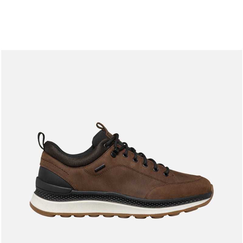 GEOX SNEAKERS U46HMB SPHERICA ACTIF X2 COFFEE-NERO