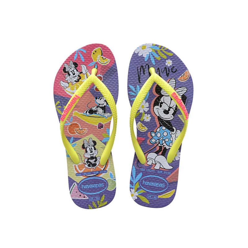 HAVAIANAS INFRADITO KIDS COOL DISNEY 4130287.9053 PURPLE MINNIE