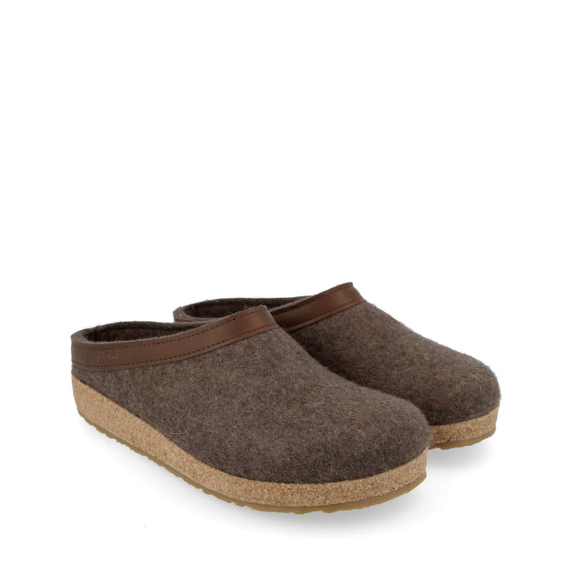 HAFLINGER CIABATTA TORBEN 71300163 MARRONE