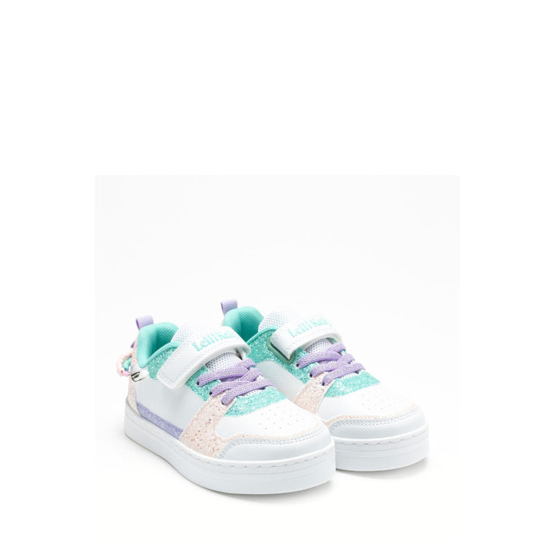 LELLI KELLY SNEAKERS LKAA4010A00 BIVE GIOIELLO BIANCO-ROSA-AZZURRO