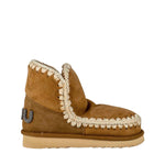 MOU STIVALETTO FW101050A ESKIMO 18 GLITTER LOGO COGNAC