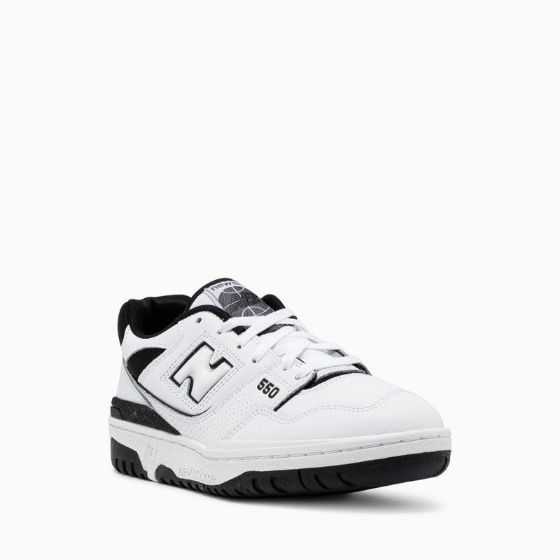 NEW BALANCE SNEAKERS BB550HA1 BIANCO-NERO