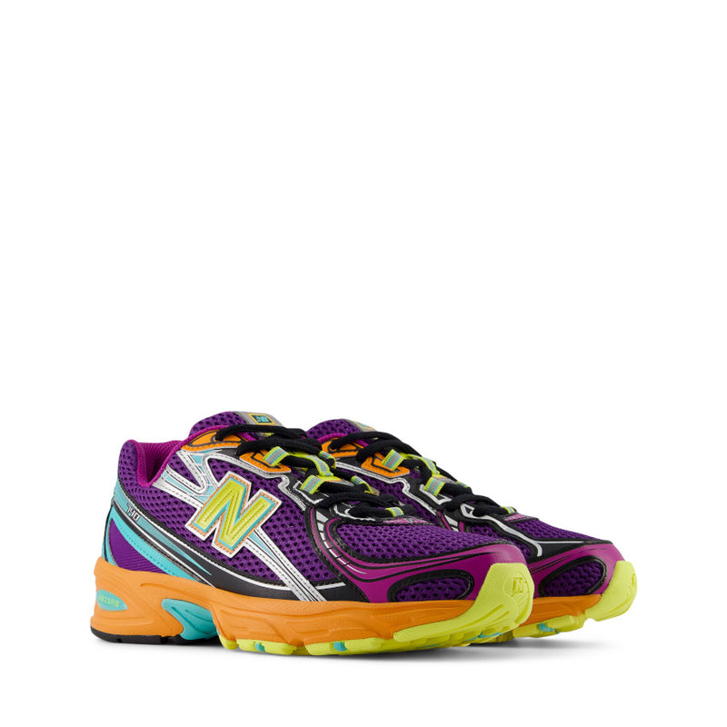 NEW BALANCE SNEAKERS U740MC2 VIOLA-GIALLO-MULTICOLOR