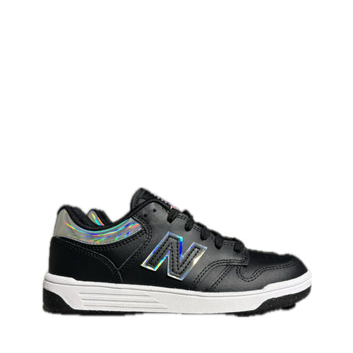 NEW BALANCE SNEAKERS GSB480KB NERO ARGENTO