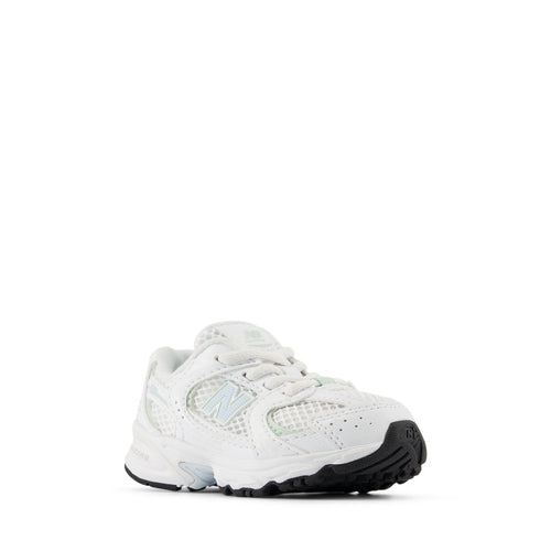 NEW BALANCE SNEAKERS IZ530SP BIANCO-VERDE MENTA