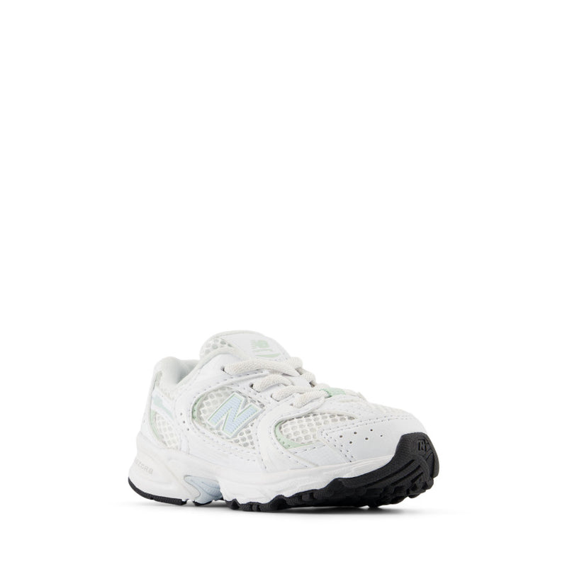 NEW BALANCE SNEAKERS IZ530SP BIANCO-VERDE MENTA