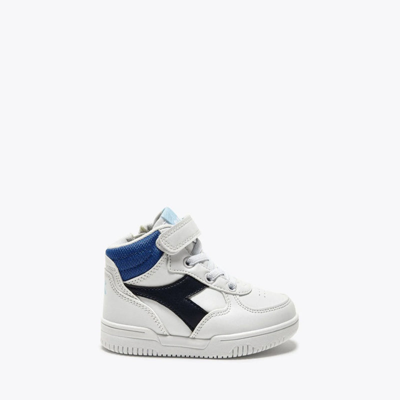 DIADORA SNEAKERS RAPTOR MID TD 101.177719 BIANCO-AZZURRO