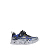 SKECHERS SNEAKERS 400605L S LIGHTS-VORTEX 2.0 VELTROX ARGENTO-NERO