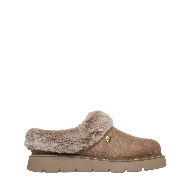 SKECHERS PANTOFOLA KEEPSAKES LITE-COZY BLEND 114762 TAUPE