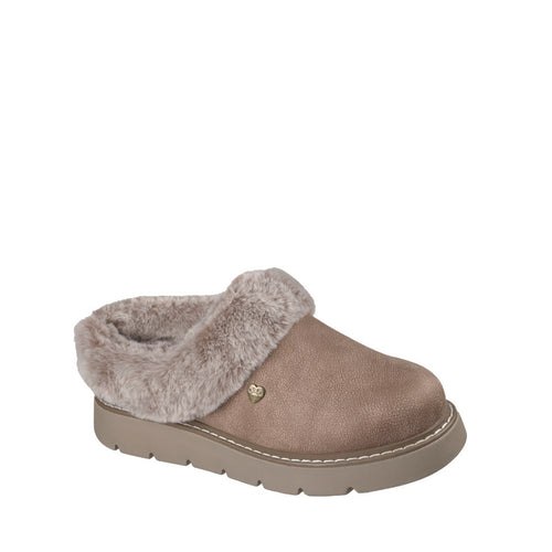 SKECHERS PANTOFOLA KEEPSAKES LITE-COZY BLEND 114762 TAUPE