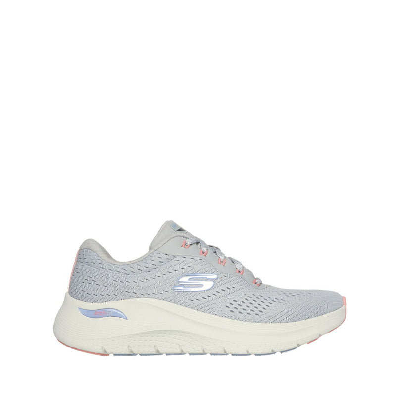 SKECHERS SNEAKERS ARCH FIT 2.0-BIG LEAGUE 150051 GRIGIO CHIARO