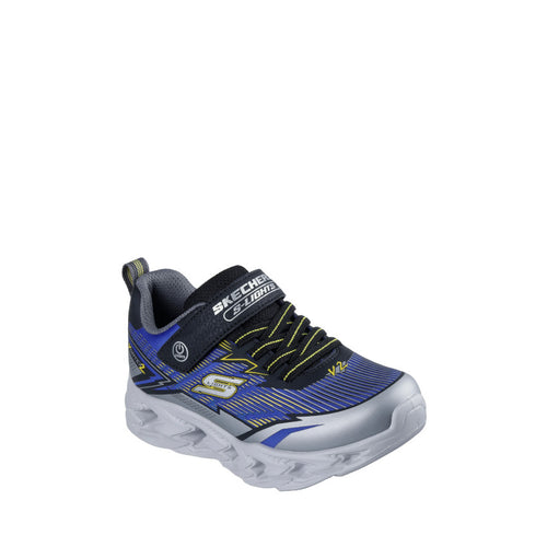 SKECHERS SNEAKERS 400605L S LIGHTS-VORTEX 2.0 VELTROX ARGENTO-NERO