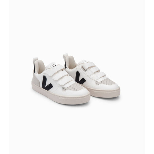 VEJA SNEAKERS SMALL V-10 CWL CV0702565C BIANCO-NERO