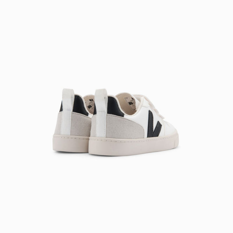 VEJA SNEAKERS SMALL V-10 CWL CV0702565C BIANCO-NERO