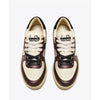 DIADORA HERITAGE SNEAKERS MI BASKET LOW METALLIC DIRTY 201.179034 BEIGE