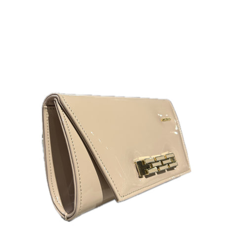 ALBANO POCHETTE A1064/3 VERNICE NUDE-BEIGE-ORO