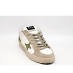 AMA BRAND SNEAKERS SLAM 4064 BIANCO-VERDE SCURO