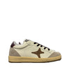 AMA BRAND SNEAKERS SUN 4390 BIANCO-BORDO'
