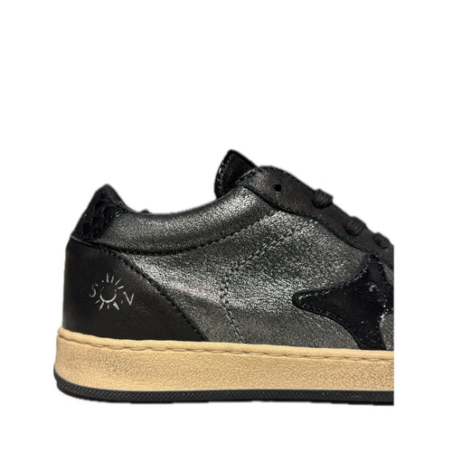 AMA BRAND SNEAKERS SUN 4381 NERO LAMINATO