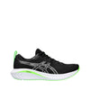 ASICS SNEAKERS GEL EXCITE 10 1011B600-001 NERO-ARGENTO-VERDE
